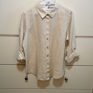 Chico’s striped shirt new!